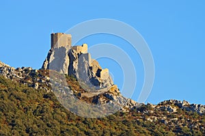 Castle Queribus in France