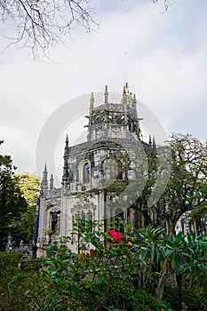 Castle of Quinta da Regaleira estate, Sintra, Portugal