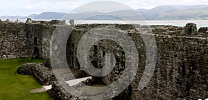 Castle Ramparts at Beaumaris Castle