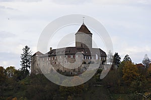 The Castle Reichenberg in Oppenweiler in Germany, Europe