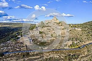 Castle of Ribelles municipality of Vilanova de la Aguda, in La Noguera, Spain