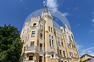Castle of Richard Lionheart in Kiev, Ukraine