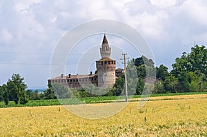 Castle of Rivalta. Emilia-Romagna. Italy. photo