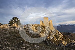 Castle Rocca Calascio, L`Aquila, Italy