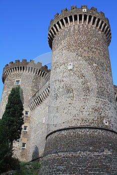 Castle of Rocca Pia in Tivoli (Roma, Italy) photo