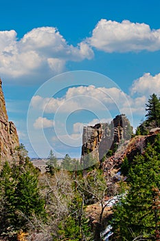 Castle Rock Formation in the Daytime