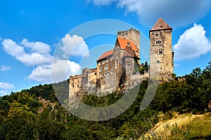 Castle on a rock, Hardegg, Austria
