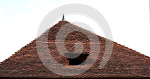 Castle roof, spike and window