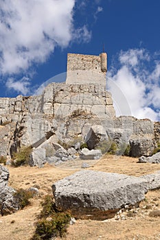 Castle,Route of Cid and Don Quixote, Atienza,Guadalajara, pr