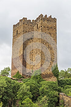 Castle of Ruesta. Zaragoza. Spain