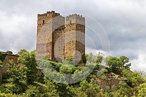 Castle of Ruesta. Zaragoza. Spain