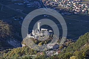 Castle ruin Drena in Trentino
