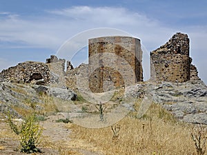 Castle ruin of Magacela, Badajoz - Spain