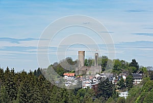 Castle ruine Reifenberg im Taunus, Germany