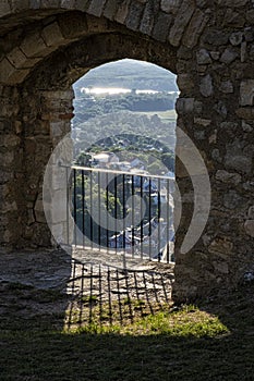 Castle ruins of Hainburg an der Donau, Austria