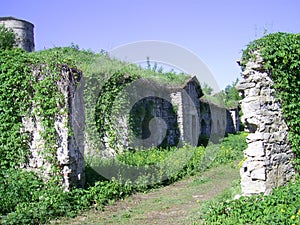 Castle ruins Kamianets-Podilskyi