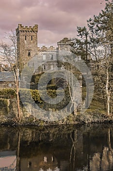 Castle ruins. Macroom. Ireland