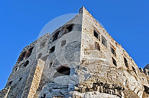 Castle ruins in Ogrodzieniec, Poland