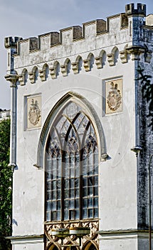 Castle in Rusovce detail