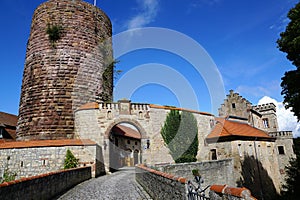 Castle saaleck in hammelburg