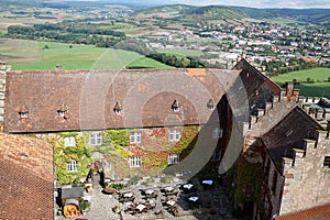 Castle saaleck in hammelburg