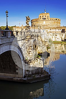 Castle of Saint Angel in Rome