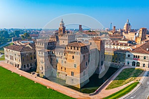 Castle of Saint George in Italian town Mantua