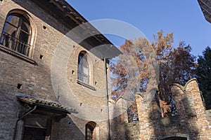 Castle of San Colombano al Lambro, Italy