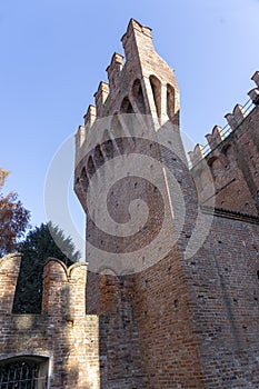 Castle of San Colombano al Lambro, Italy