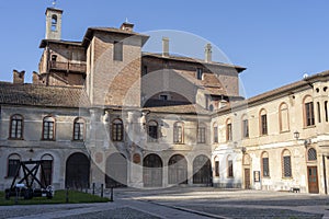 Castle of San Colombano al Lambro, Italy