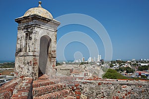Castle of San Felipe De Barajas photo