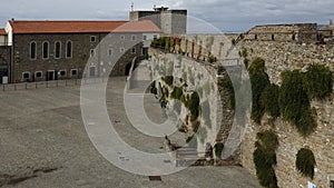 Castle of San Giusto in Trieste city on the Adriatic sea in Italy