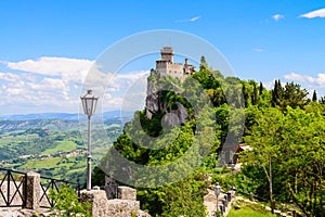 Castle of San Marino, Italy photo