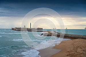 Castle of San Sebastian - Cadiz, Andalusia, Spain photo