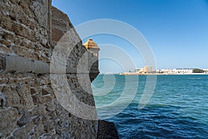 Castle of San Sebastian and Castle of Santa Catalina - Cadiz, Andalusia, Spain photo