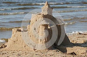 Castle on sand