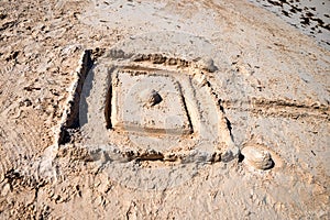 Castle on the sand