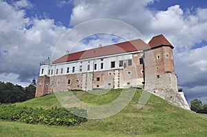 The castle of Sandomierz