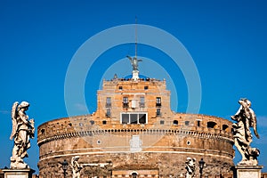 The castle Sant Angelo in Rome