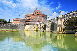 Castle Sant 'Angelo. Rome. Italy.