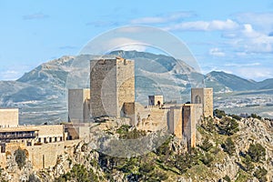 Castle of Santa Catalina in Jaen