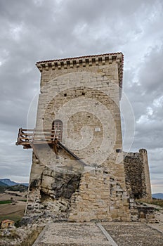 Castle of Santa Gadea del Cid photo