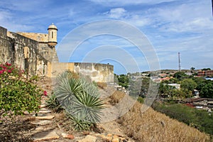 Castle Santa MarÃÂ­a de la Cabeza from side photo