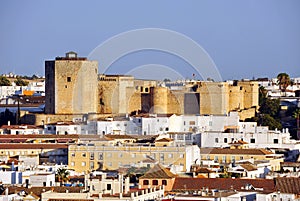 The castle of Santiago in Sanlucar de Barrameda, province of Cadiz, Spain photo
