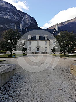 The Castle of Sassenage near Grenoble, France