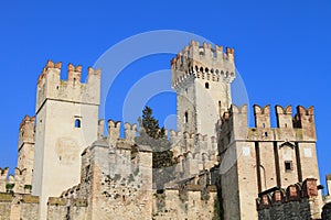 Castle Scaligero at Sirmione, Italy