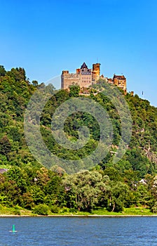 Castle Schonburg, Oberwesel, Rhineland-Palatinate, Germany, Europe