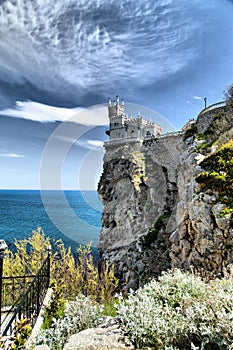 The castle by the sea