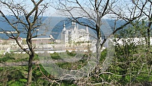 Castle At The Seashore. Sea View.