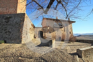 Castle of Serralunga D'Alba.Northern Italy. photo